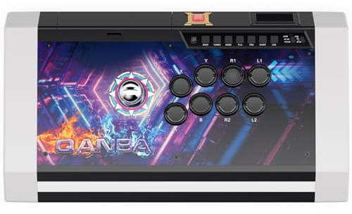 qanba Q3 Obsidian Silent Arcade Joystick Multifunction Edition for PC (Fighting Stick)