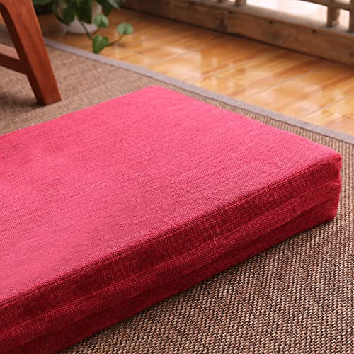 Weiches Premium-Bankkissen für Sofa, Stuhl, rutschfest, waschbar, Sitzkissen für Esszimmer, Terrasse, Schaukelstuhl, bequeme Polsterauflage mit rutschfestem Design, Erkerfenster-Sitzkissen