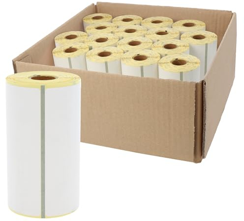 Labelident Thermoetiketten Eco 102 x 152 mm - für mobile Zebra- und Honeywell-Drucker - 16 Rollen à 105 Etiketten -19 mm Kern