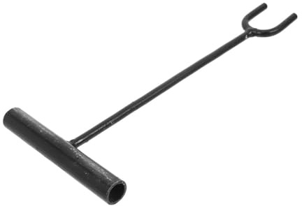 Mobestech Llave Para Interruptor De Válvula De Acero Resistente Llave Para Cerrar Medidor De Agua Herramienta Para Válvula De Entrada De Agua Para Emergencias Plomería Uso