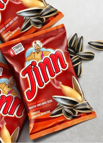 Jinn Semi di Girasole Tostati con Guscio, 3 x 250 g | Non Salati – Snack Croccante – Senza Conservanti né Additivi Artificiali – Confezione Totale da 750g