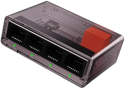 Kalttoy Dichte 5-Port Gbit/s Änderung mit Type Dock Schnelle Datenübertragung, automatische Erkennungstechnologie für stabile Verbindung, schnelle Ethernet Netzänderung