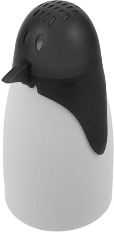 GLEAVI Niedlicher Pinguin Mikrowellen Dampfreiniger aus Pp für Küche und Kühlschrank mit Essiglösung zur Schnellen Reinigung und Zeitsparenden Anwendung
