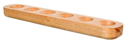 DOITOOL Supporto Per Rack Contenitore Di Stoccaggio in Legno Vassoio Da Tavolo 1 Pz Organizer in Legno Supporto Per Rack Facile Da Usare