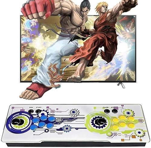 Pandor`a Bo`x 3D 28900 Juegos Arcade Game Console, Consola Máquina Arcade, Recreativa Arcade Máquina Juegos Retro, Compatible para TV/PC/Proyector/PS3, Incluye 2D y 3D Juego