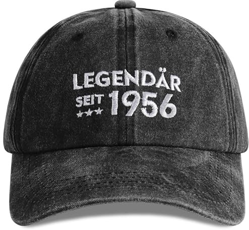 Jeasona Baseballkappe für Männer Geburtstagsgeschenke Einheitsgröße | Legendär Cap