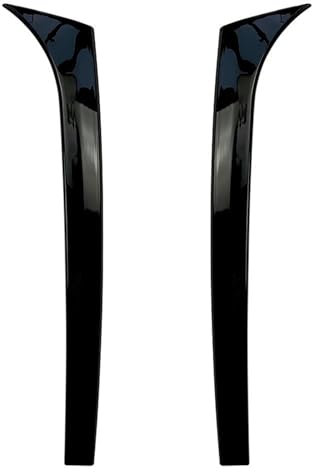 QIPEVMLZ Heckspoiler Für Benz Für W204 Für S204 Wagon 2007-2014 Hinten Fenster Trim Seite Spoiler Flügel Auto Heckscheibe Spoiler Auto Teile Spoilerflügel
