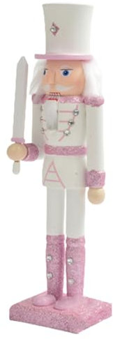 YCHUCH Nussknacker Soldat Holz Walnussknacker Puppe Festliche Weihnachten Home Dekorationen und Party Ornament Weihnachten