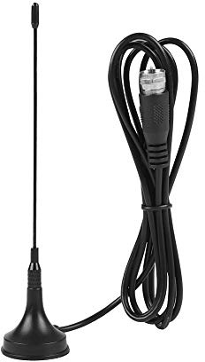 Antena Digital -T HDTV para Interiores Mtlavishness, UHF, VHF, Banda Dual, Base magnética, 10 dB