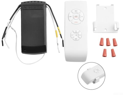 Kit telecomando per ventilatore da soffitto intelligente, WiFi per interruttore tuya per luce e ventilatore, compatibile con controllo vocale, ampia tensione 85 V-240 V