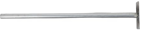 LABRIMP Herramienta Manual de 50cm para Voltear Compost de Acero Inoxidable Aireación Optimizada para Pilas y Contenedores de Compost en Jardín o Patio