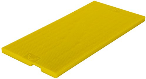 GLUSKE Glasklosss GL-IB 100 x 48 x 4 mm, tillverkad av plastgul, 500 stycken | Underläggskilar – distansplattor