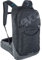 EVOC TRAIL PRO 10l Rucksack für Trailriding & Renneinsätze, Backpack (leichter Fahrradrucksack, LITESHIELD PLUS Rückenprotektor, 3l Trinkblasenfach, Größe: L/XL), Schwarz / Carbon Grau