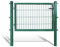 Koll Living Gartentür für Stabmattenzaun - Anthrazit oder Grün, 120 cm Breite, 80-200 cm Höhe, inkl. Pfosten und Befestigungsmaterial