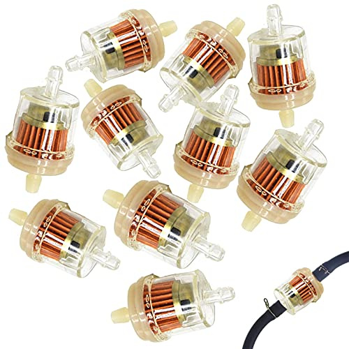 Universeller Kraftstofffilter 10 Stücke Motorrad Gas Kraftstofffilter Benzinfilter Kraftstofffilter Kraftstofffilter Diesel 6mm Benzinfilter Benzinfilter Mit Magneten Für Motorrad Auto Auto Roller
