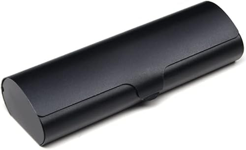 WOMLEX Leichtes Aluminium Brillenetui in Metallic-Lackierung, Brillenetui aus Mattierter Optischer Aluminiumlegierung
