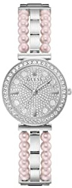 Guess Damenuhr Analog silbernes Zifferblatt - GW0531L1 - Silber - Klassisch