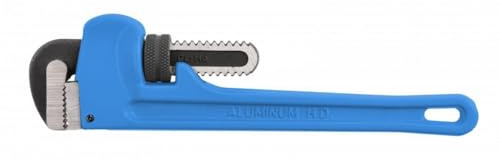 Högert Technik - Llave tubular Stillson 600 mm, aluminio de 24 - Alicates para bomba de agua para profesionales y bricolaje, reparación de tuberías de alcantarillado o calefacción