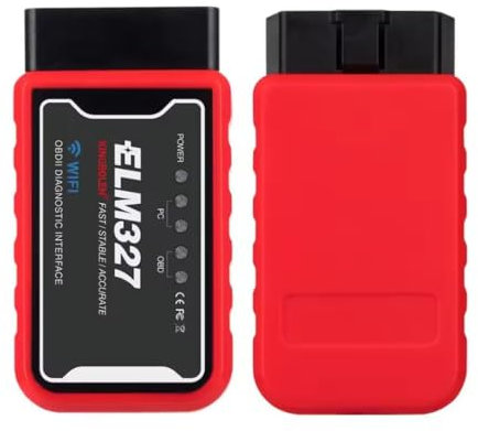 ELM327 WIFI V1.5 Strumento Diagnostico OBD2 Wireless, Lettore di Codici Scanner OBD2 Compatibile con Dispositivi IOS Android Windows, Connettore OBD 16 pin per diagnosi veicoli Multi Marche dal 1996+