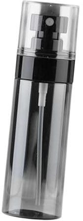 Ronyme Travel Fine Mist Spray Bottle Perfume Sprayer with Pump Clear Container Misting Spritzer for Perfume Essential Oils Hair, 80ml 3.5cmx13.2cm