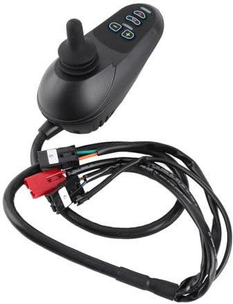 Srliya Elektrischer Rollstuhl Controller Gebürstete Motor Separate Typ Rollstuhl Joystick Controller mit Bremsfunktion DC24V 45A