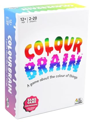 Colourbrain Card Game – Award-Winning Family Colour Quiz Game for Adults & Kids | Fun Party Card Game for 2–20 Players | Easy to Learn | Great Gift Idea (Smaller Box)