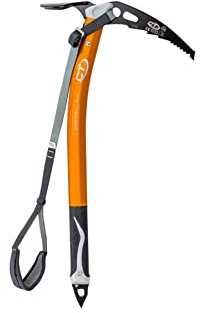 Climbing Technology 3I80370SQVFCTST Piccozza, Nero/Arancio, 70 cm