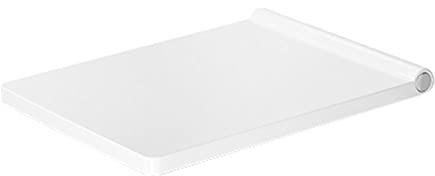 Duravit WC-Sitz Vero Air, Toilettendeckel mit Absenkautomatik, Klodeckel aus Urea-Duroplast, mit Edelstahl Scharnieren, Weiß