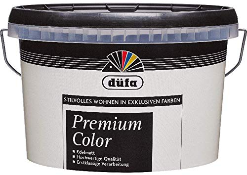 Düfa Premium Color Edelmatte Bunte Wandfarbe 2,5 Liter FARBWAHL, Farbe:Malé
