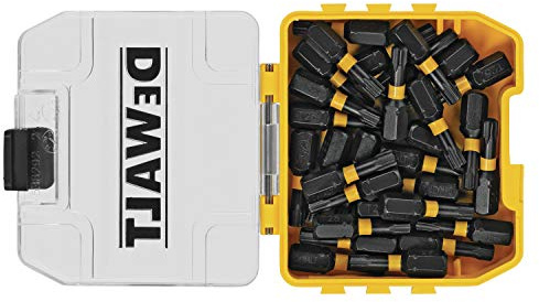 DEWALT FlexTorq Impact Driver Bits, Torx, 1/4-Inch x 1-Inch, 30-Pack (DWA1TX25IR30)