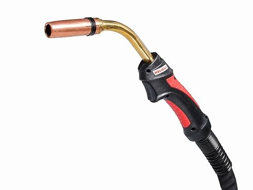 WELDCUT MIG/MAG Schweißbrenner Binzel Typ MB 501 CO2 / MixM21 Schlauchpaket 3m | 4m | 5m | wassergekühlt, Eurostecker, für MIG MAG Schweißgeräte (3m)