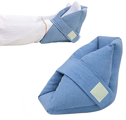 Anti-dekubitus Fersenpolster, 1 Paar Komfort Fersenschutz Kissen Für Geschwollene Füße Und Bettlägerige Patienten, Effektive Druckentlastung Und Fersengeschwür Fuß-support Pillow