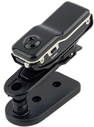 Cuifati Videocamera Mini DV per Bici e attività All'aperto, Videoregistratore HD 720P, Camrea Sportiva con Clip Posteriore