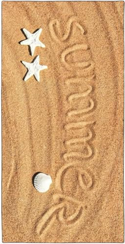 okoikfc 3D Strandtuch 80x160 cm Seestern Badetuch Groß Seestern Microfaser Handtücher Weich Schnell Trocknen Strandhandtuch Herren Frauen Badetücher, Strandtücher Strandlaken Handtuch A1970