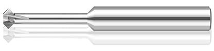 WZFC 90 Degree Front Back Deburrer Double Angular Chamfering Cutter Inner Chamfer CNC Tool,D3x12xD1.8xD4x50