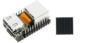 Sipeed NanoKVM PiKVM Mini Servidor de Mantenimiento de Operaciones de Control Remoto, 2 Gbit 256 MB DDR3 RISC-V Linux Placa de Desarrollo, 1TOPS NPU 1GHz C906 RISC-V CPU, con Puerto de Red HDMI 100M