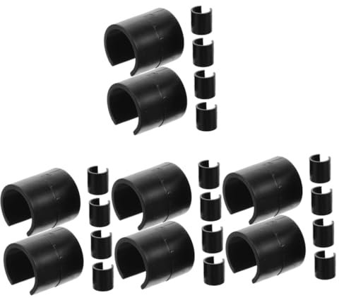 Sosoport 24pcs Garden Flag Accessories Windproof Clips for Standing Flags Garden