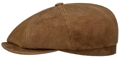 Stetson Hatteras Schirmmütze Waxed 100% Leder Herren Herbst Winter