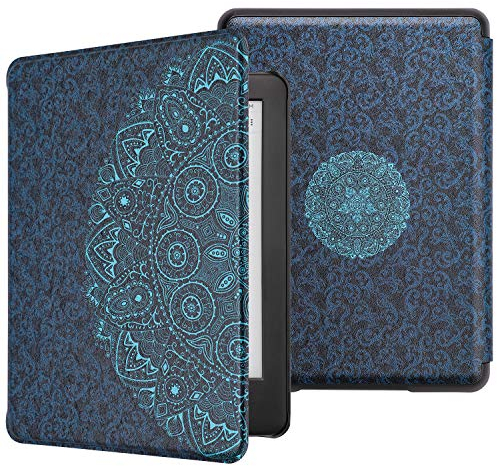 WALNEW Hülle Nur für 6 Kindle 2019 (Modell Nr. J9G29R) 10. Generation-2019, PU Lederhülle Schutzhülle Tasche mit Automatischer Aufwach/Ruhe-Funktion