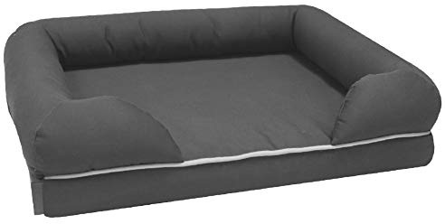 Croci Revenant Limitless - Cuccia cane, Cuscino Ortopedico Cane in Memory Foam, Cuccia per le articolazioni, Sfoderabile, Impermeabile, Grigio, S/ 64x51x14 CM