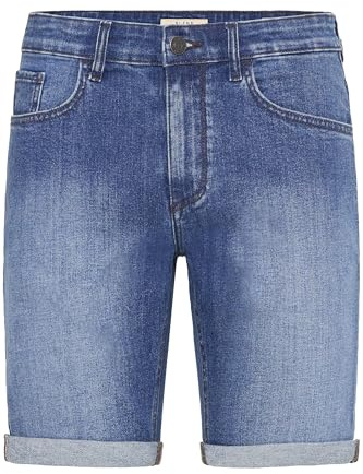 Blend Joel herr jeans shorts kort denim byxor med lätt stretch andel