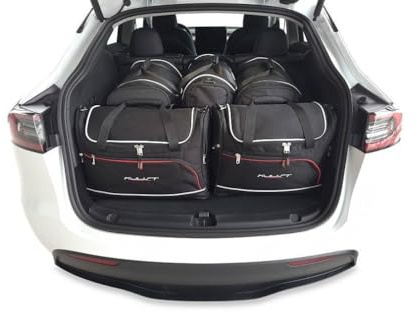 KJUST Dedizierte Reisetaschen 5 stk kompatibel mit TESLA MODEL Y I (5YJY) 2020+