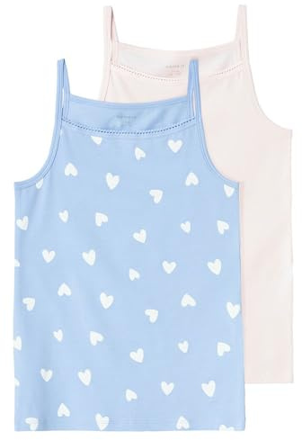 Noisy may Mädchen Nkfstrap Top 2p Serenity Heart Noos