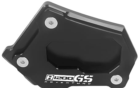 Motorrad Seitenständer Unterlage Für R 1200 GS LC R1200GS Rallye ADV R1250GS Adventure R 1250 GS Motorrad Kickstand Fuß Seitenständer Vergrößern Verlängerungspad(3,FOR R1200GS)