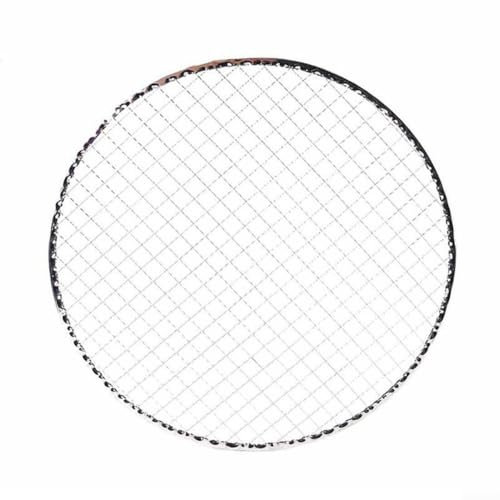 Oniissy Lot de 5 grilles rondes jetables en fer pour grill, barbecue, restaurant, barbecue, pique-nique, camping (28 cm)