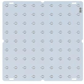 Ailgely Pflanzenlampe LED 81 LEDs 13W Pflanzenleuchte Hängend Quantum Panel Pflanzenlicht Rot- und Blauspektrum Pflanzenwachstumslicht Anzucht Wachstumslampe LED Grow Light für Pflanzen Gemüse