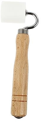 Housoutil Rodillo de Presión para Papel Tapiz Rodillo para Acolchado de Costura Plana Rodillo de Construcción con Mango de Madera para Una Aplicación Suave