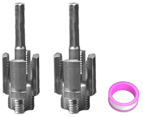 Tuyau D'eau Ouvreur De Trou Intérieur Universellement Des Piles À Eau Tappings Outil D'électricité Des Outils Hexagonaux À Forage Électrique 1/2 3/4 Outil Filetage Tuyau Pour PVC