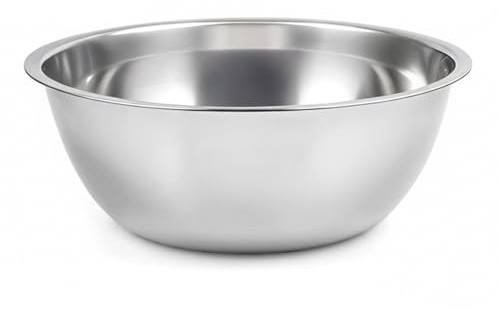 Besto Stainless Steel Mixing Bowls for Baking | (29cm x 11cm) Mixing Bowl for Marinating, Kneading, Whipping, Beating, Food Prep, Serving & More | Freezer & Dishwasher Safe