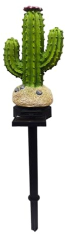 Ciieeo Lampe Solaire Cactus de Jardin Étanche à Piquet au Sol Éclairage Extérieur Décoratif pour Pelouse et Patio Lampe Encastrée Solaire pour Jardin Japonerie et Terrasse Lumière LED